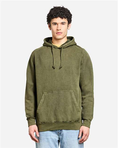 Unisex Vintage Raglan Hooded Sweatshirt
